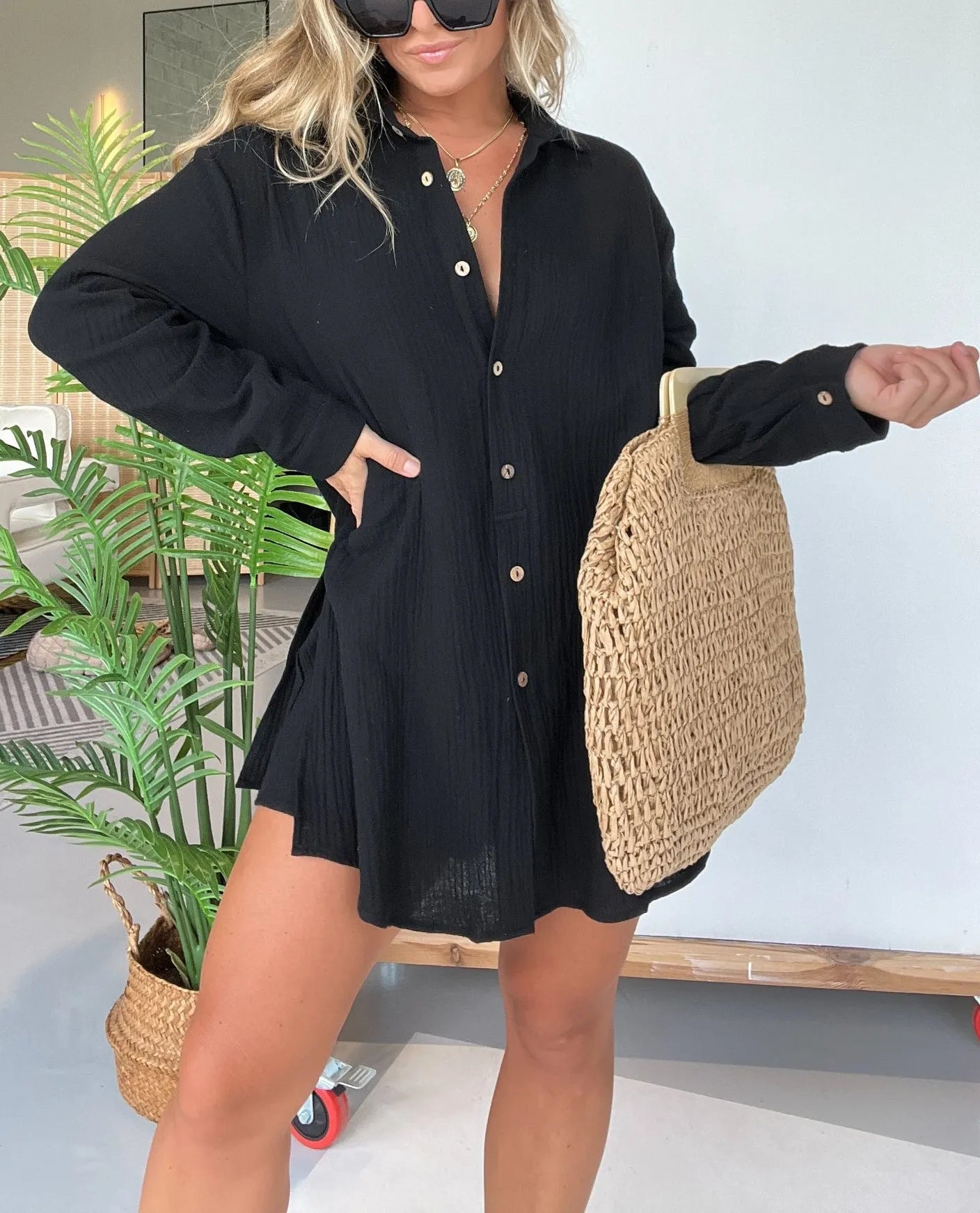 Casey™ - Conjunto de Vestido y Mono Breeze
