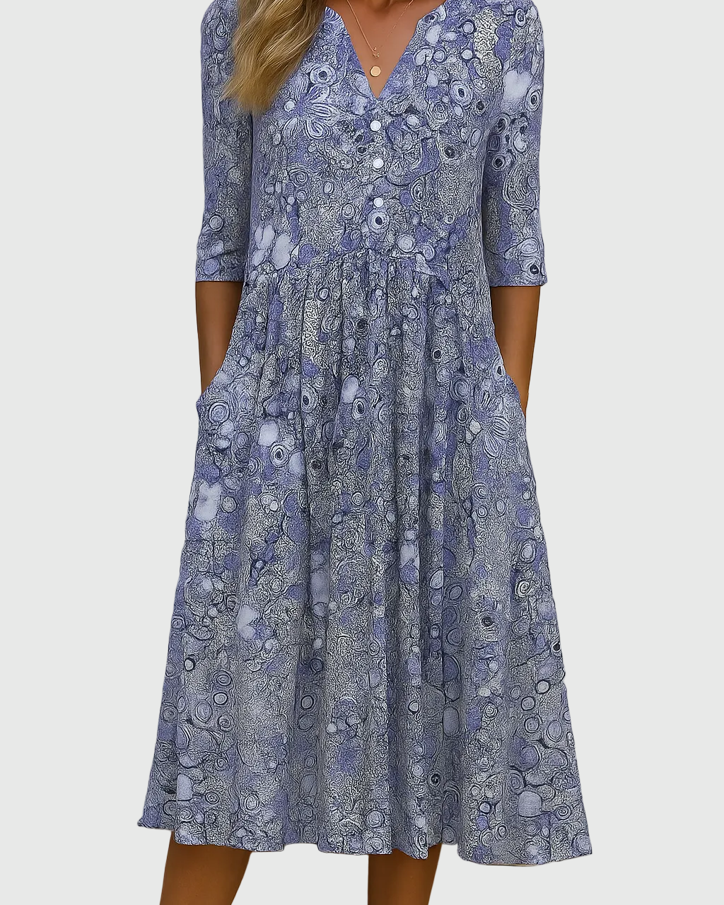 Kaelissea | Vestido Midi Sofisticado