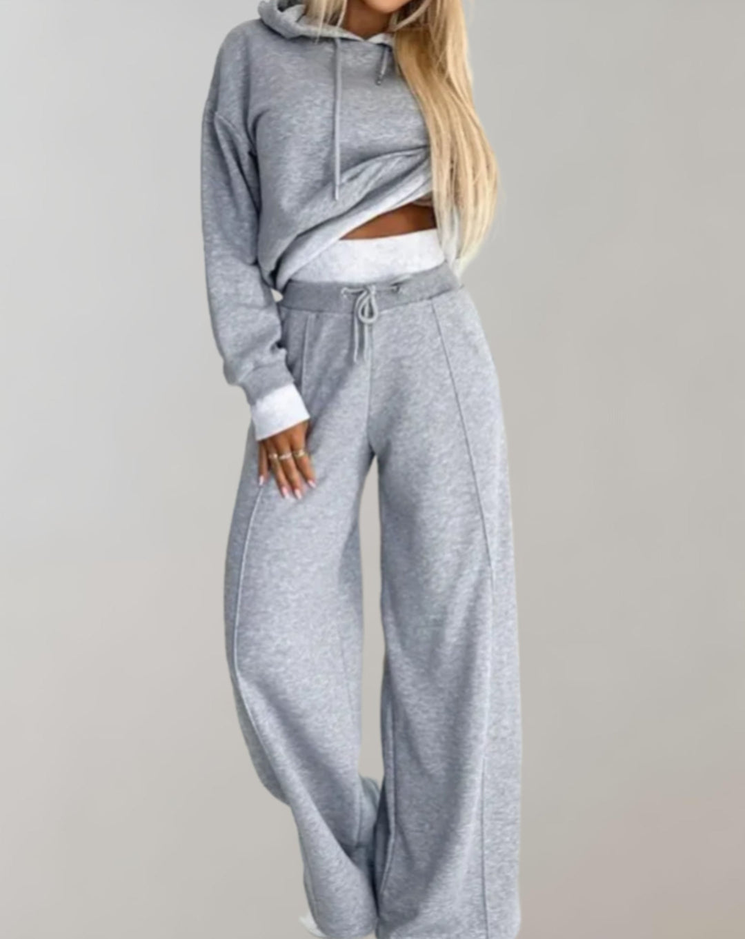 Jacinta | Conjunto de invierno para mujer de ocio con sudadera y jogger