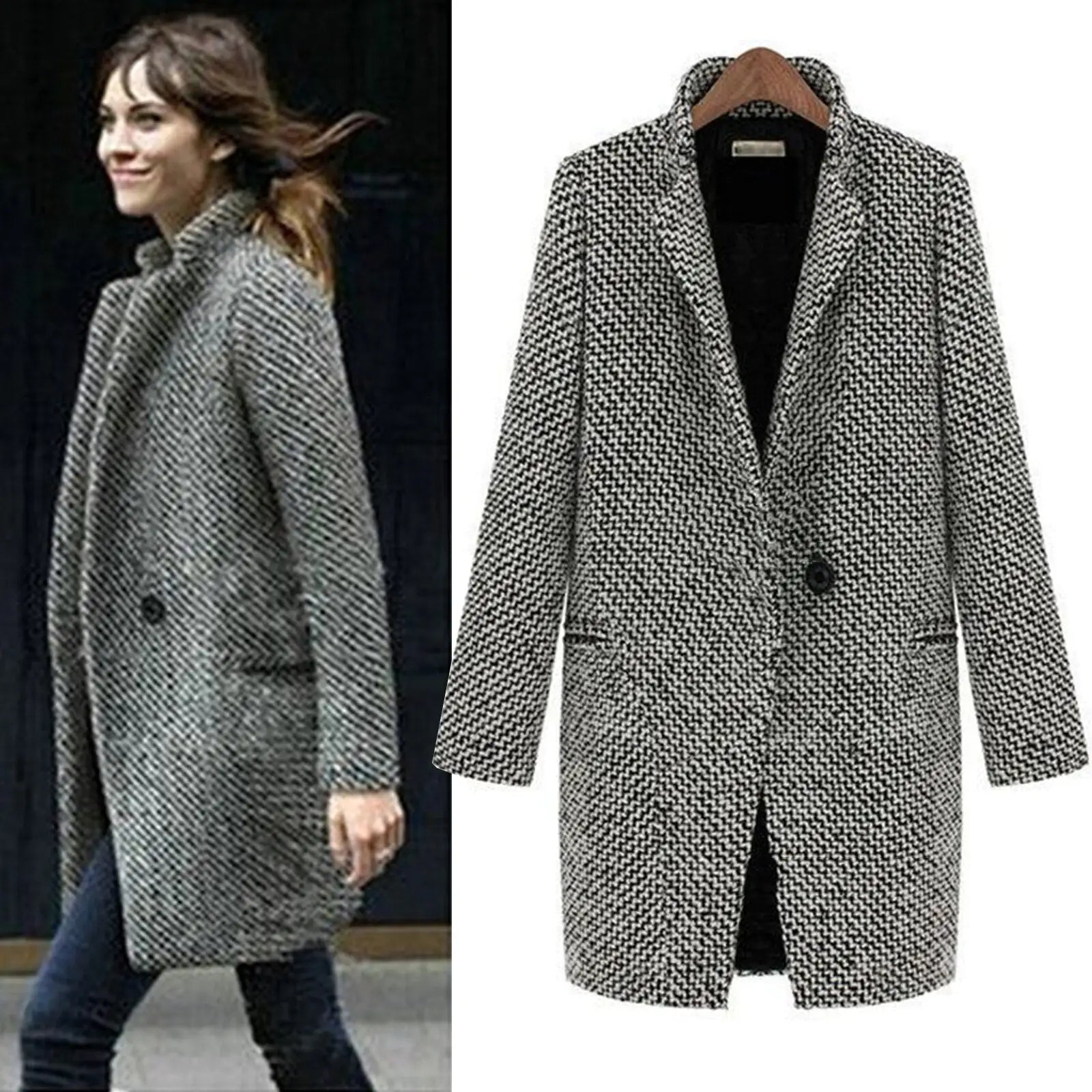 Adelina - Bonita chaqueta de calidad para damas para el invierno