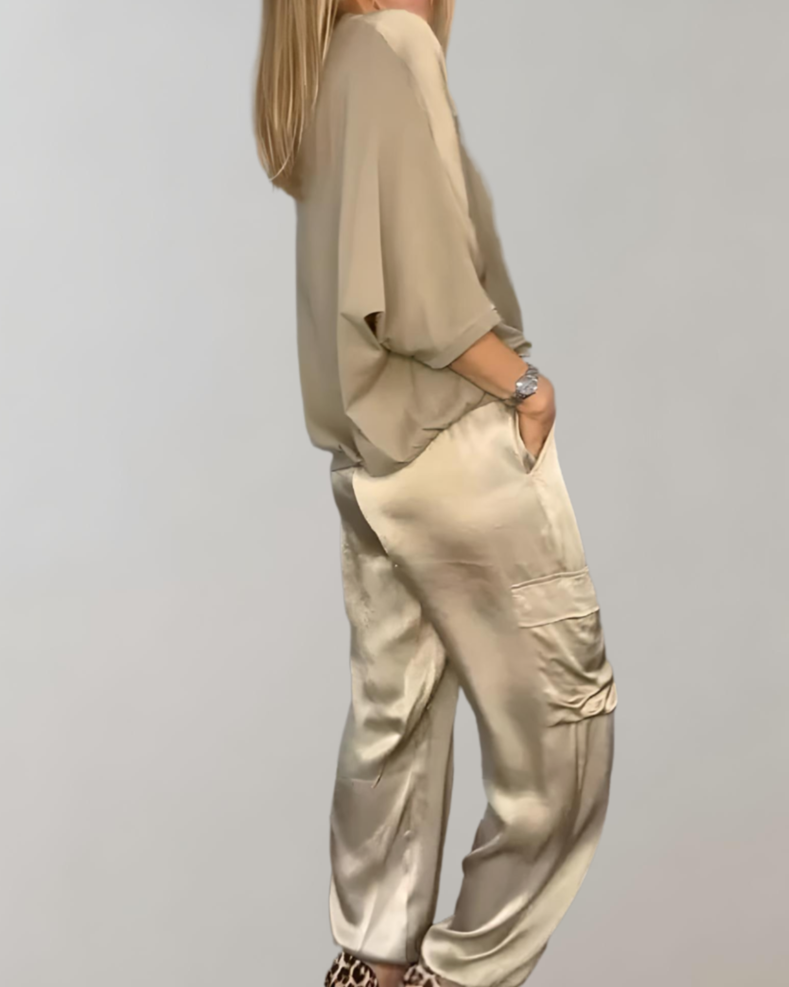 Finley™ - Conjunto de Lounge Cargo Suave y Elegante