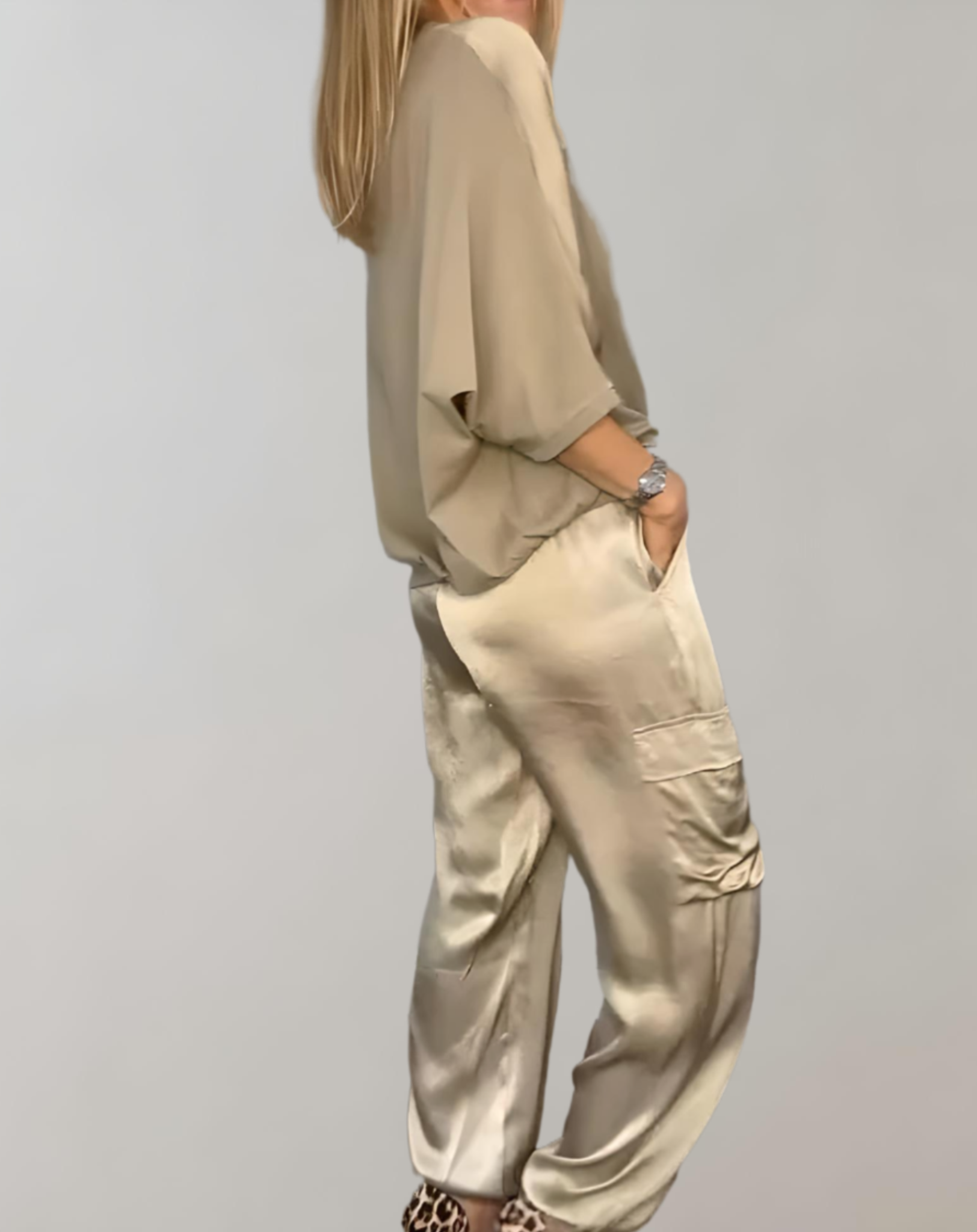 Finley™ - Conjunto de Lounge Cargo Suave y Elegante