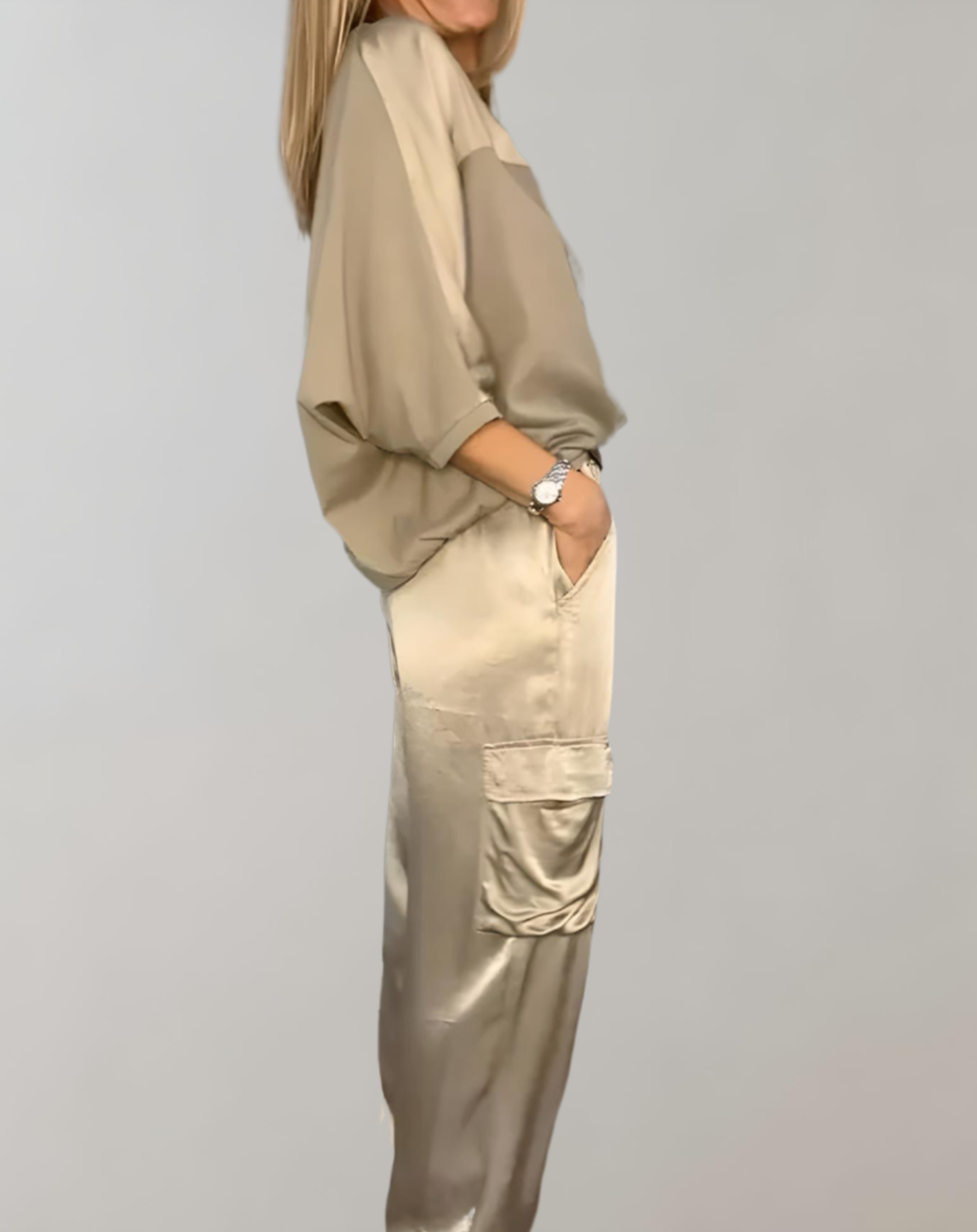 Finley™ - Conjunto de Lounge Cargo Suave y Elegante