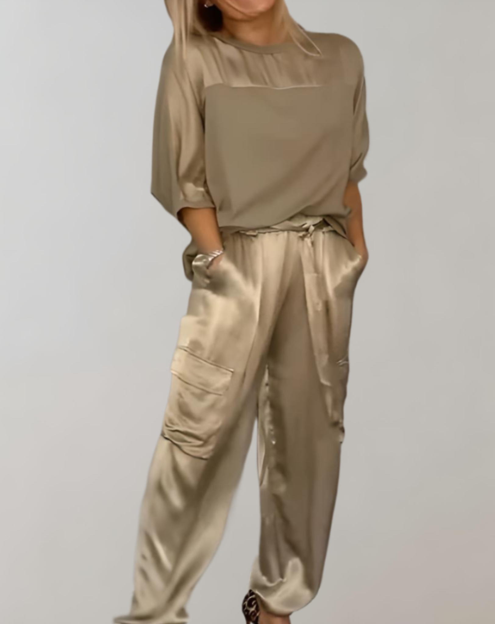 Finley™ - Conjunto de Lounge Cargo Suave y Elegante