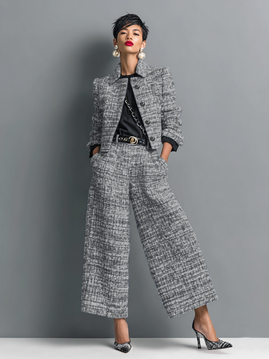 Akira™ Elegante Conjunto de Dos Piezas