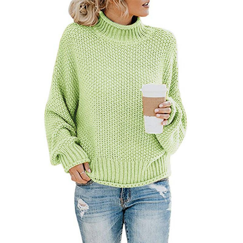Jersey de cuello alto June™ tejido
