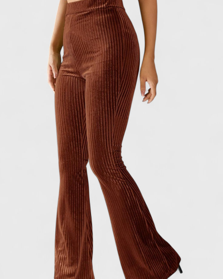 Liset | Pantalones Acampanados de Pana