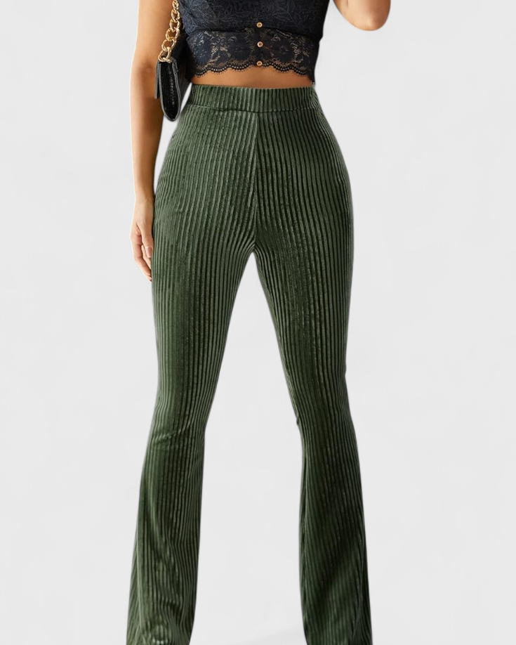 Liset Pantalones Acampanados de Pana