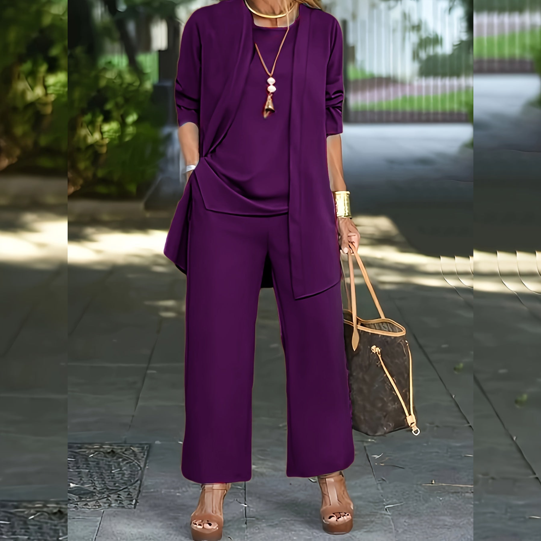 Layla™ - Elegante Conjunto de Tres Piezas