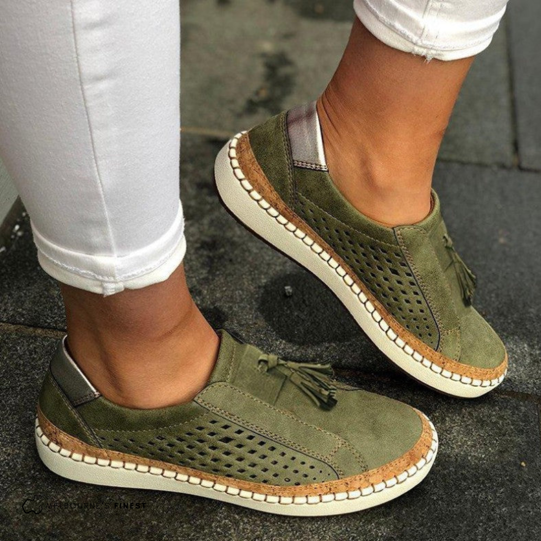 Quinn - Zapatillas Slip-On Ortho Comfort