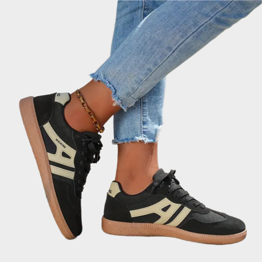Zapatos Deportivos con Detalles Retro