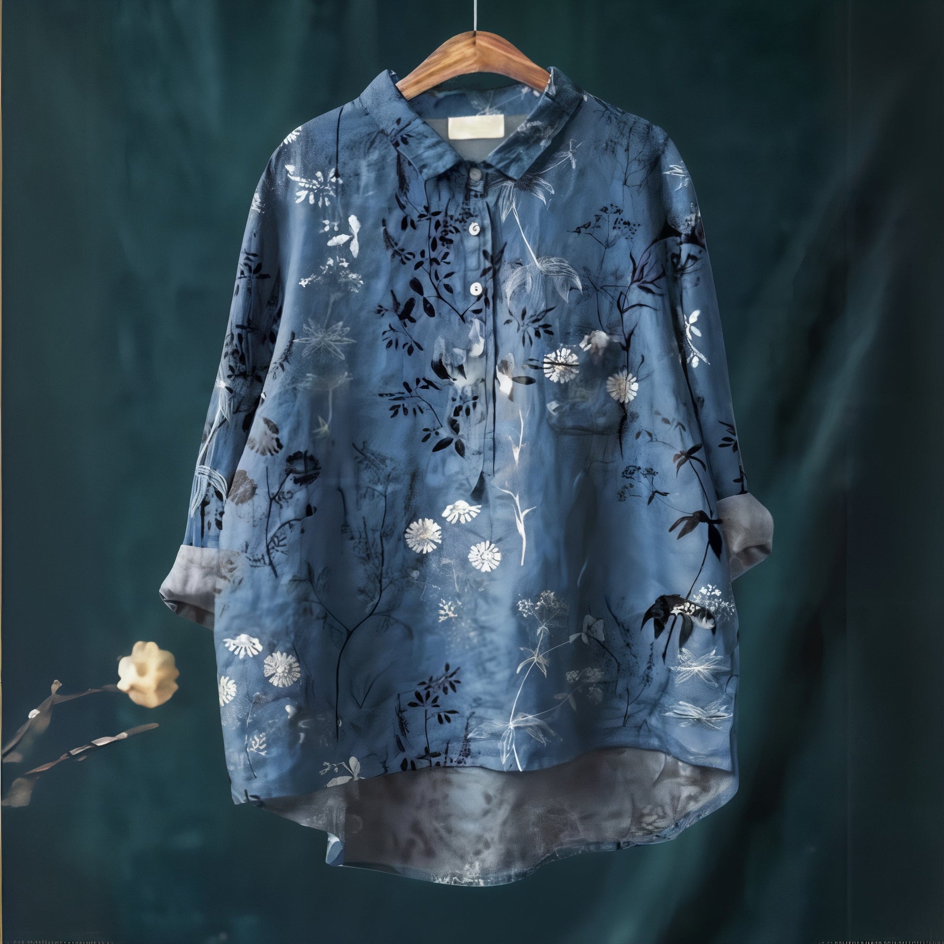 Fiona | Blusa con Impresión Floral Romántica