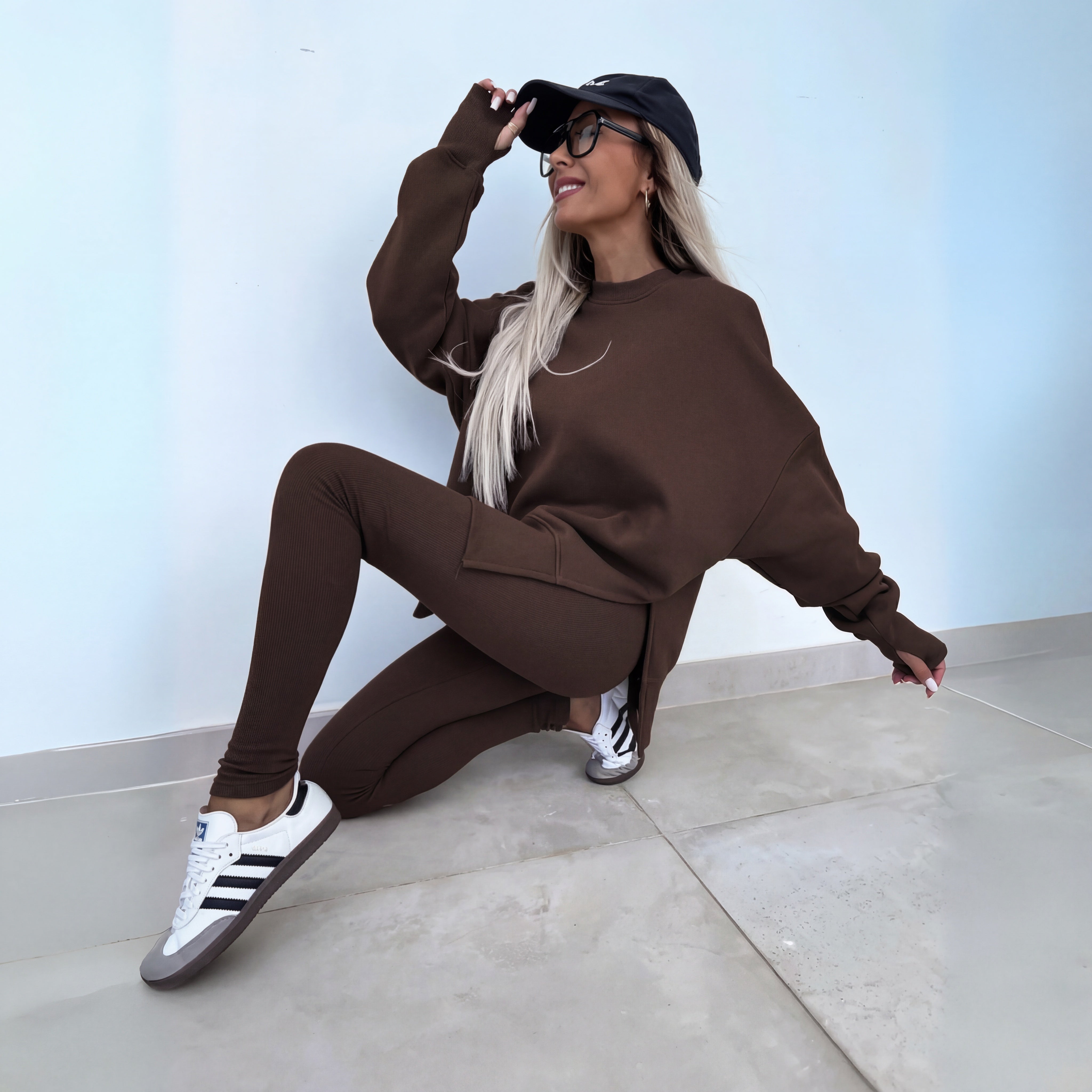 YACHI™ - Conjunto de sudadera de manga larga y pantalones cómodos