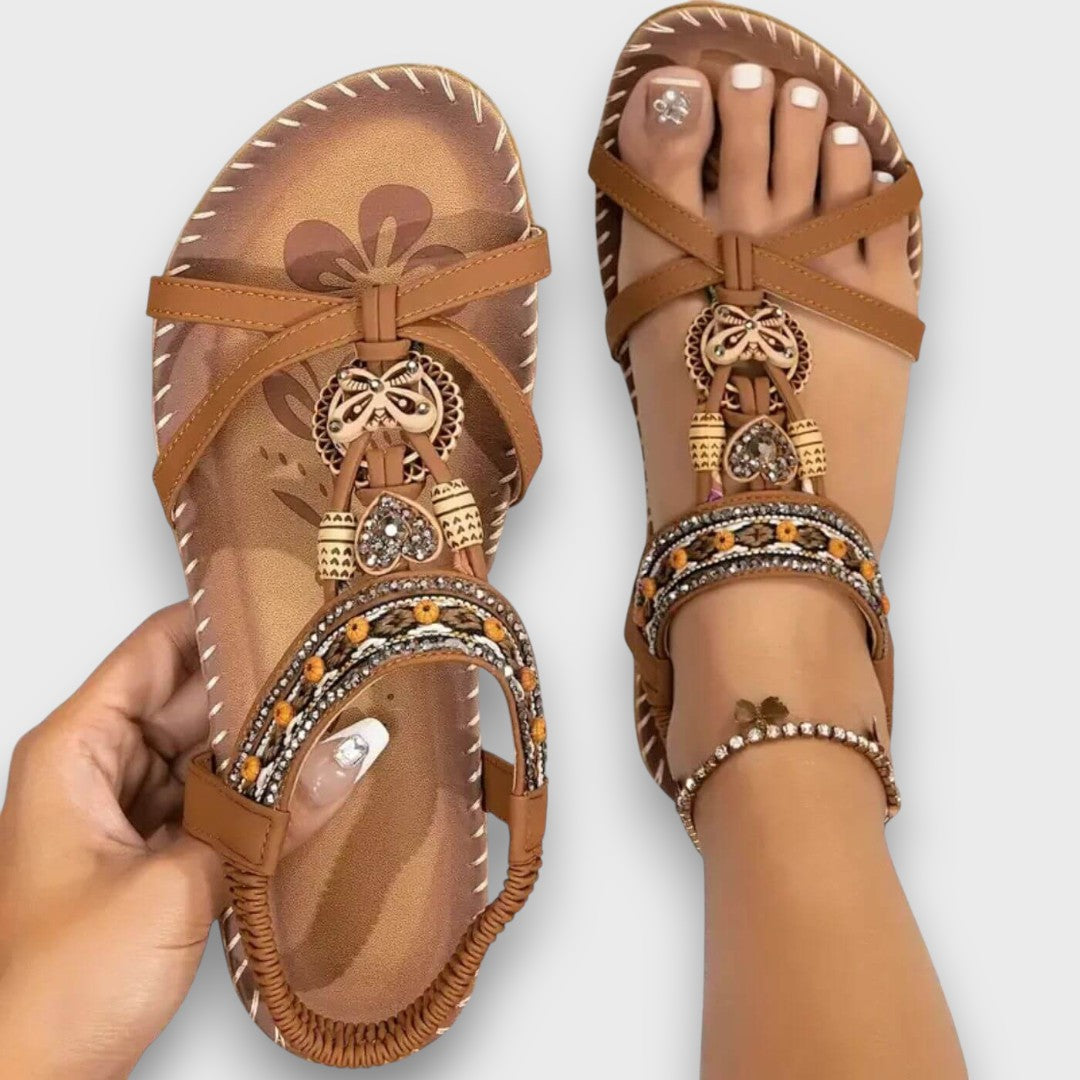 Arlena | Sandalias Boho con Comodidad Ortopédica