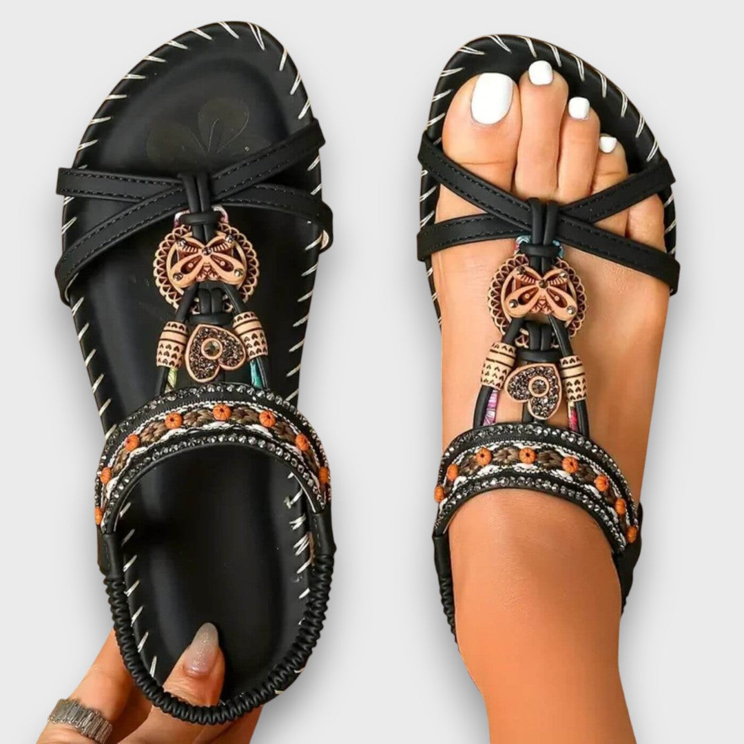 Arlena | Sandalias Boho con Comodidad Ortopédica