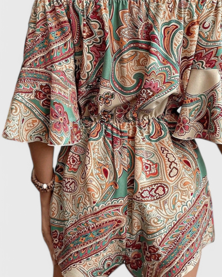 Paloma | Mono Bohemio Sin Hombros