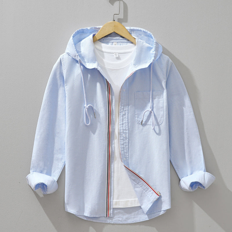 ASHER – SUDADERA LIGERA DE LINO