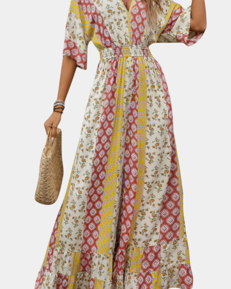 Ayana | Mono Bohemio con Mangas Fluidas