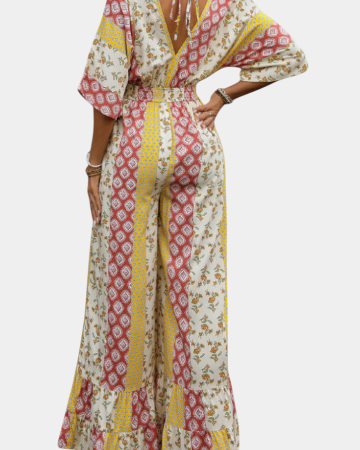 Ayana | Mono Bohemio con Mangas Fluidas