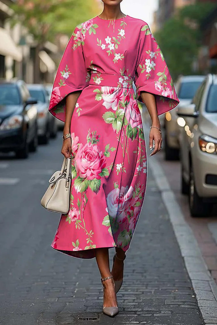 Melodía | Vestido Midi Floral Elegante