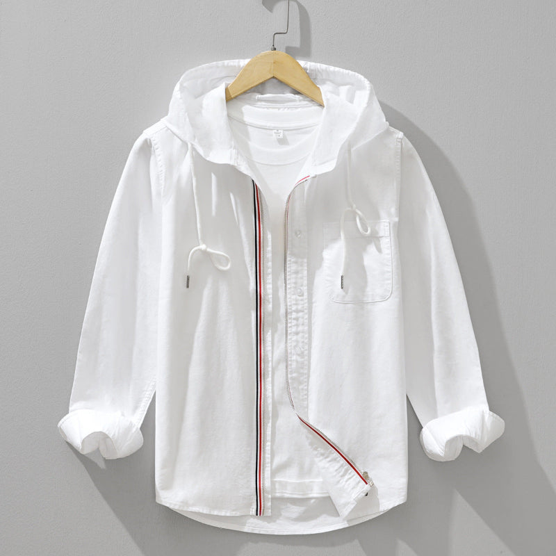 ASHER – SUDADERA LIGERA DE LINO