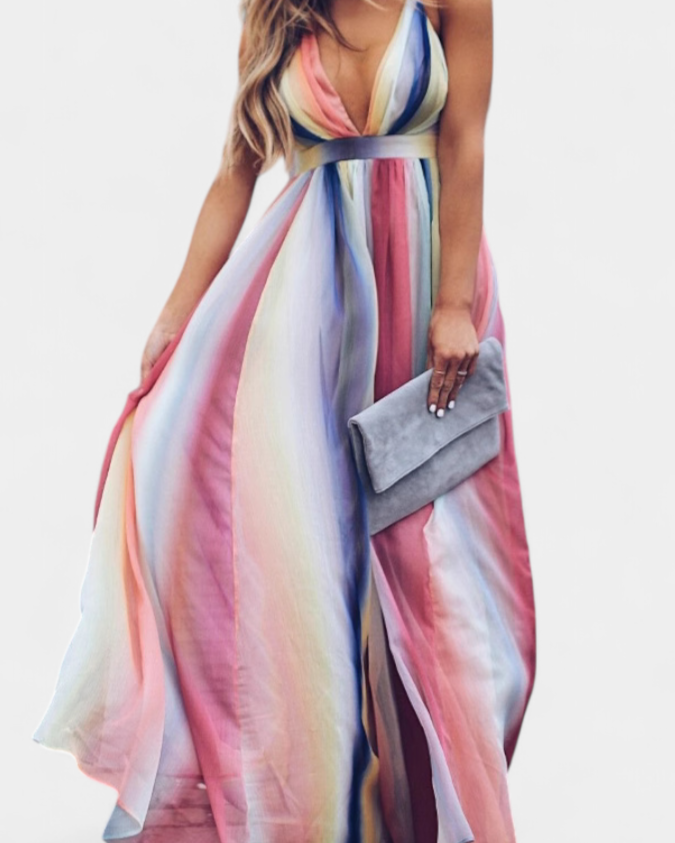Gretchen | Vestido Rayas