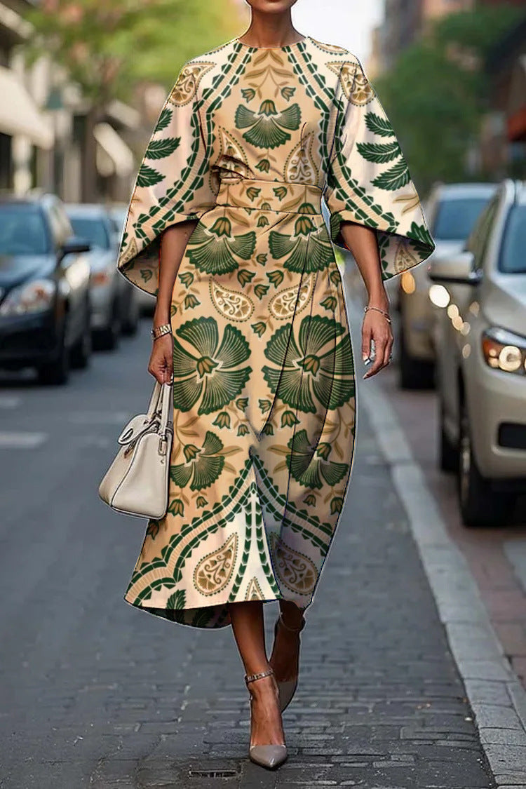 Melodía | Vestido Midi Floral Elegante