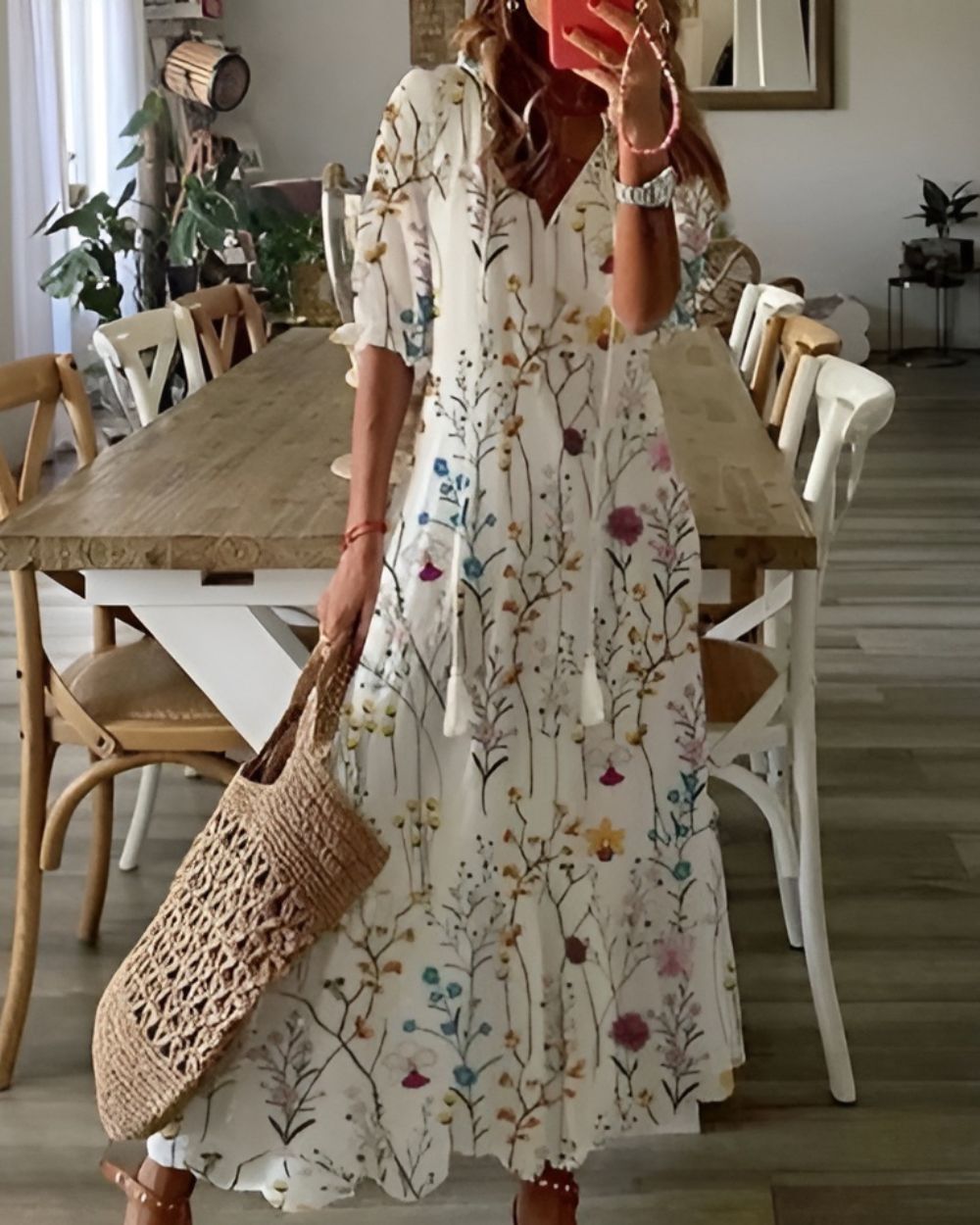 Sierra | Vestido Midi Casual de Verano