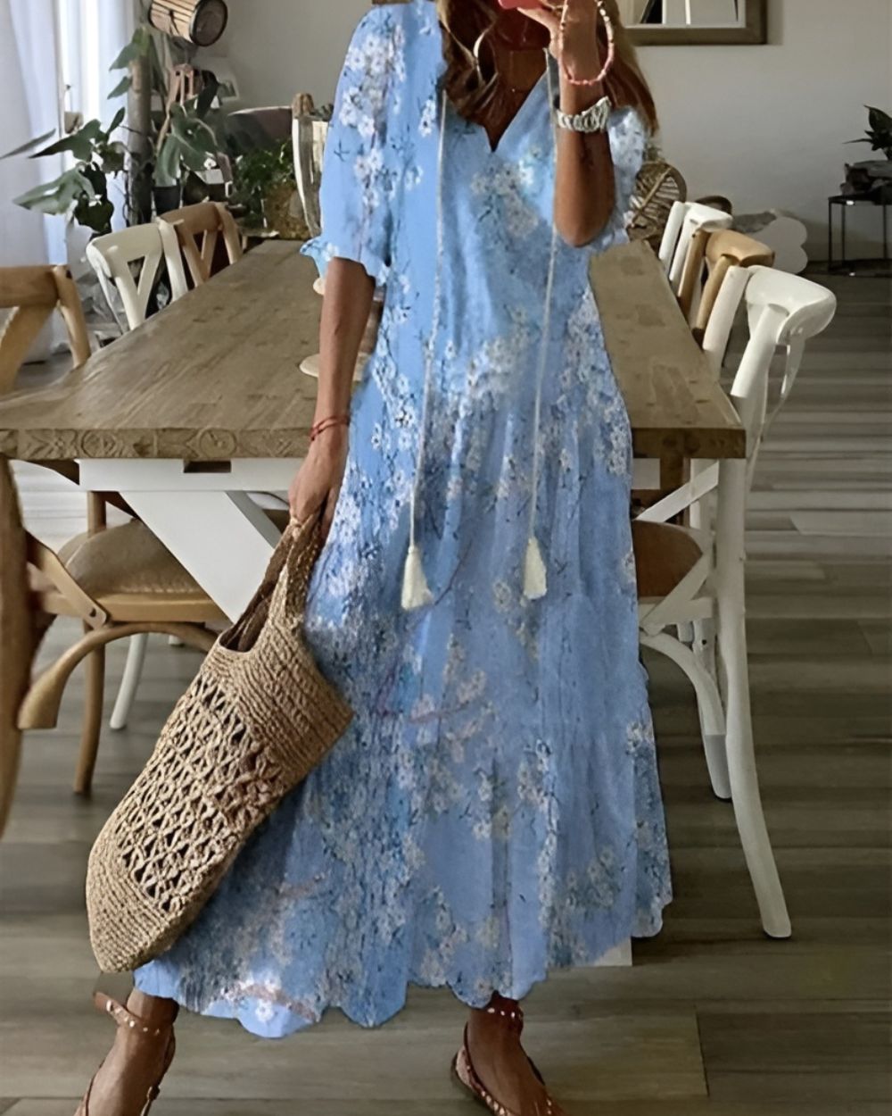 Sierra | Vestido Midi Casual de Verano