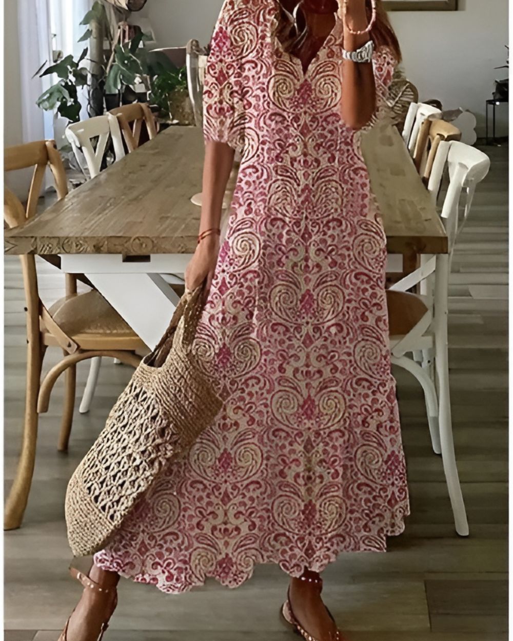 Sierra | Vestido Midi Casual de Verano