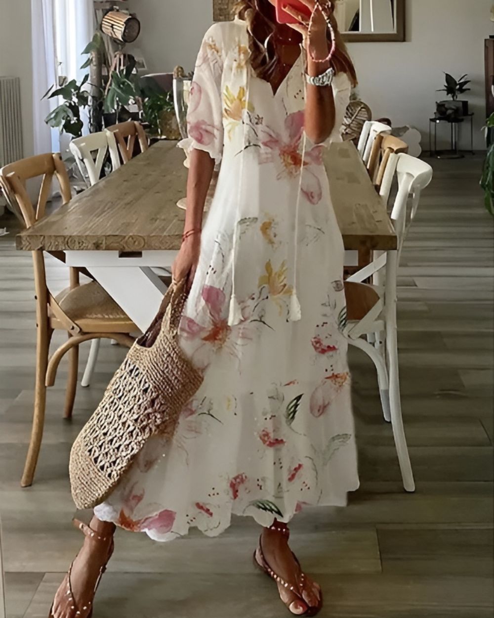 Sierra | Vestido Midi Casual de Verano