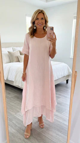Vestido Maxi Acampanado Aria