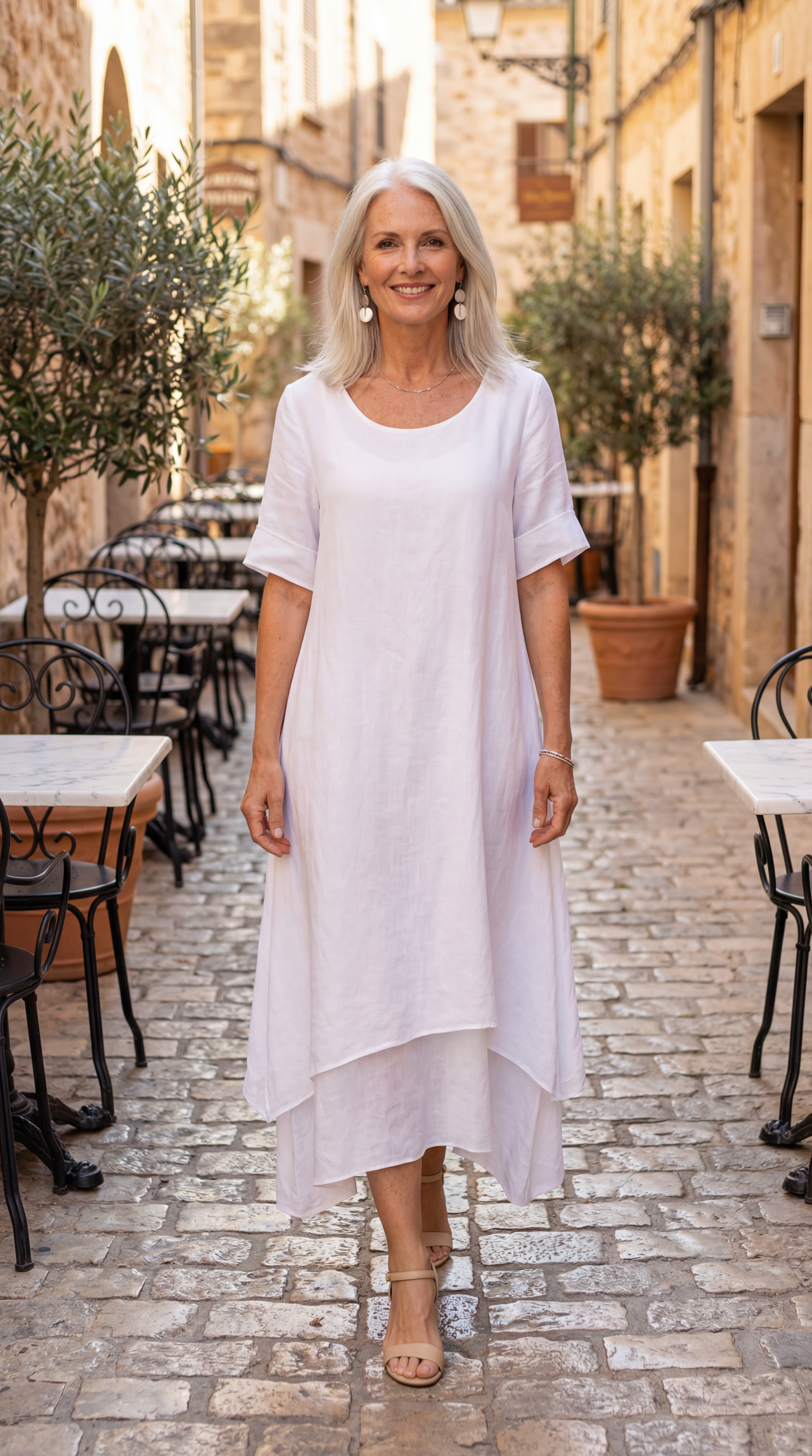 Vestido Maxi Acampanado Aria