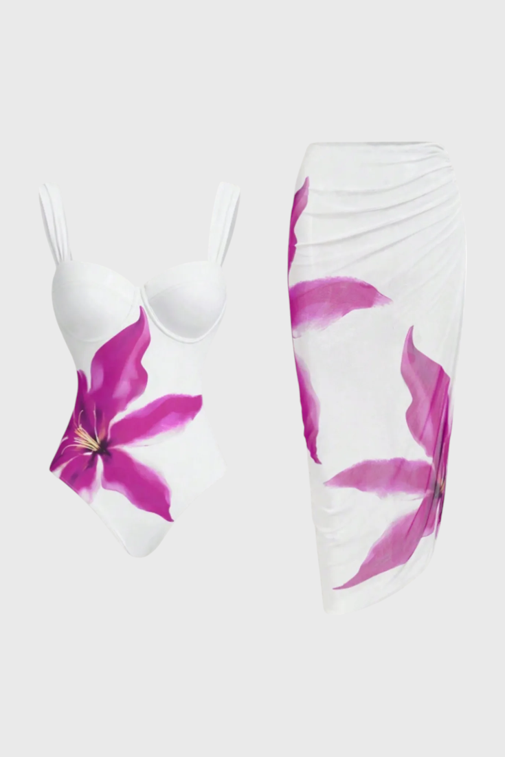 Ibiza | Conjunto de Baño de Dos Piezas Floral