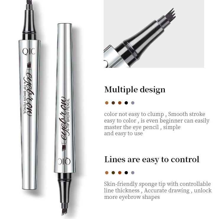 QIC Eyebrow ® Lápiz para cejas 3D waterproof