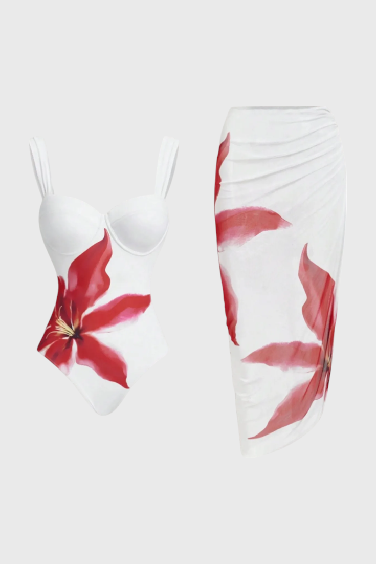 Ibiza | Conjunto de Baño de Dos Piezas Floral