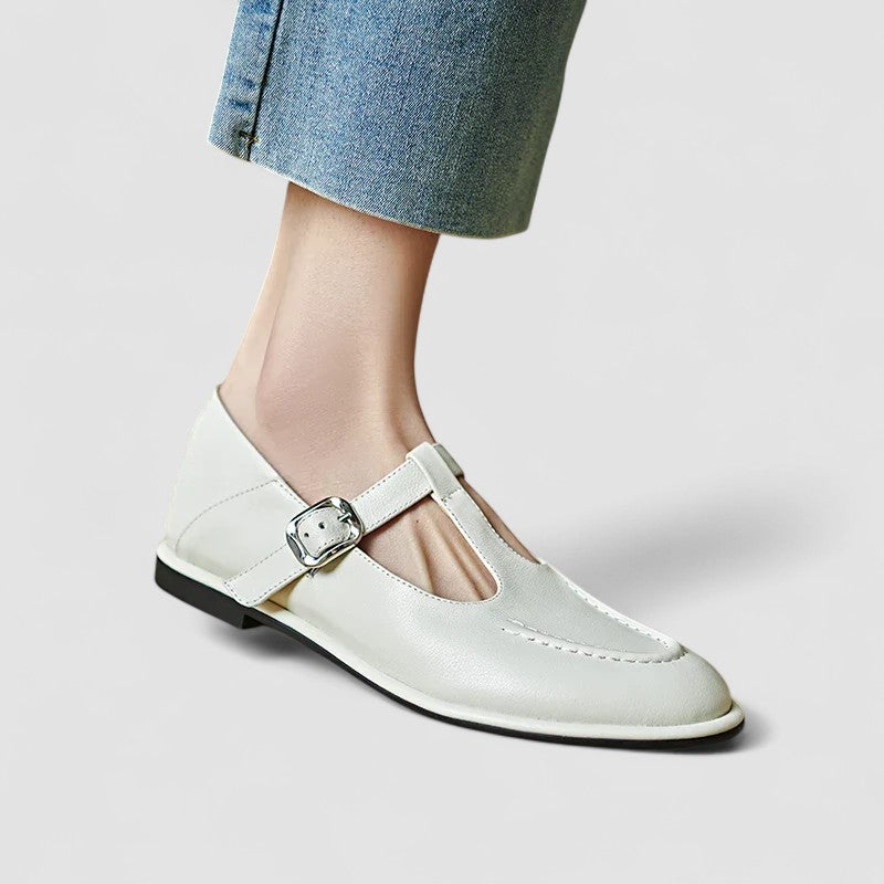 Isabela | Zapatos Mary Jane ortopédicos con tacón bajo
