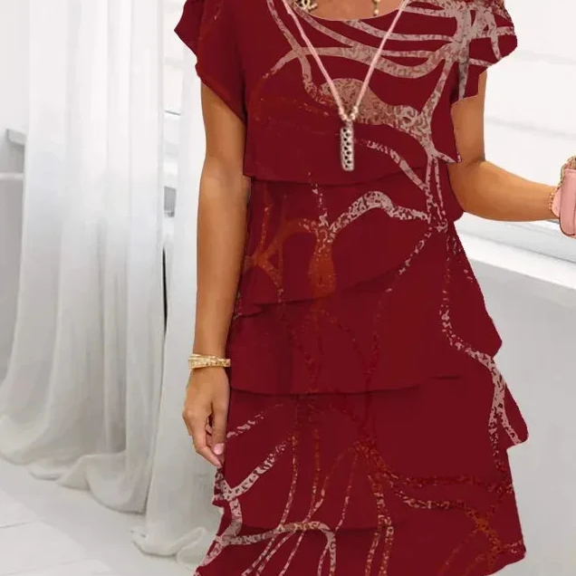 Monica™ - Vestido Elegante de Confort con Volantes