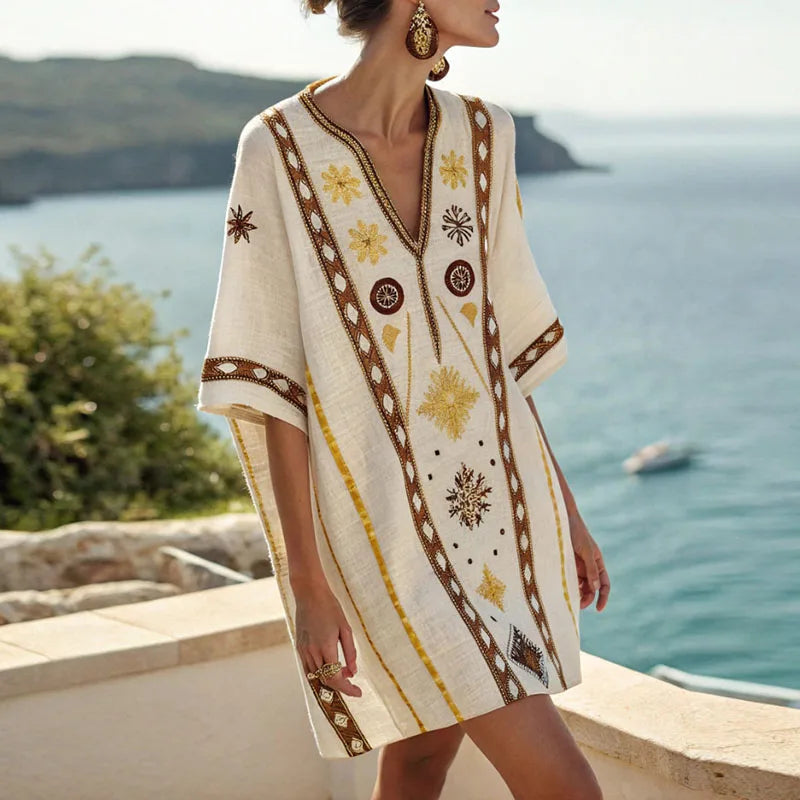 Vera - Vestido de Playa Elegante y Cómodo para los Días de Verano