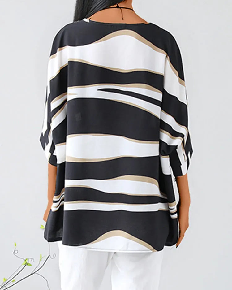 Paesyn – Blusa O Cuello Estilosa