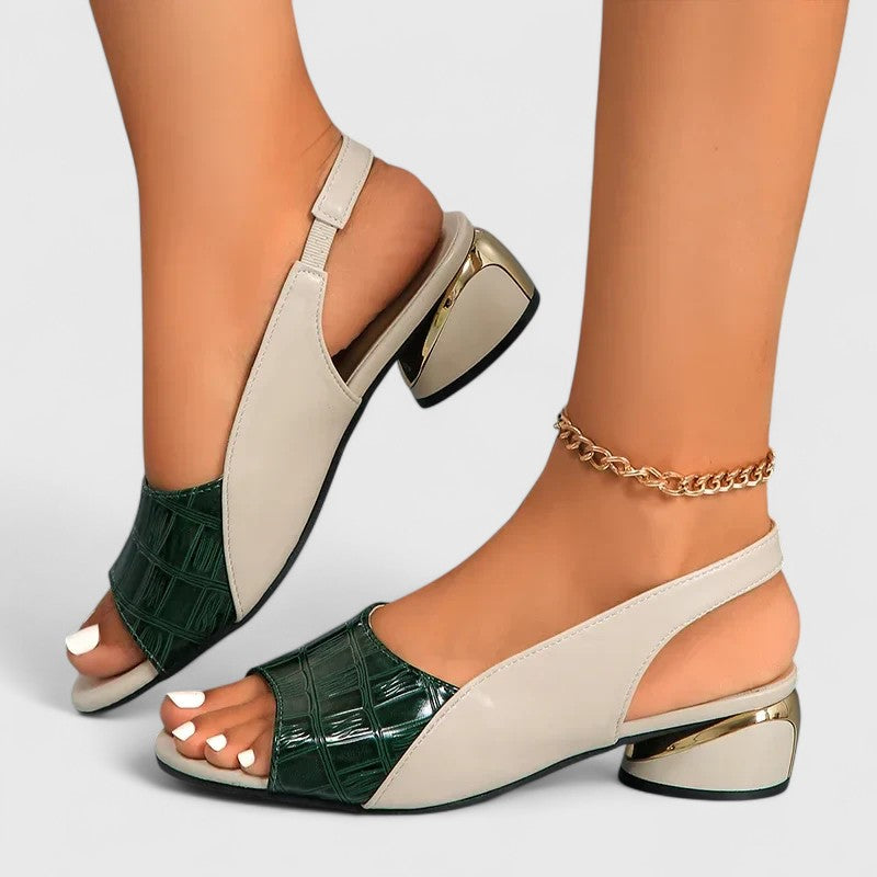 Maria | Sandalias elegantes de cuero para mujer