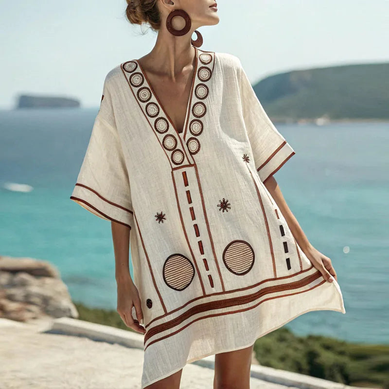 Gwen - Vestido de Playa Elegante y Cómodo para los Días Calientes
