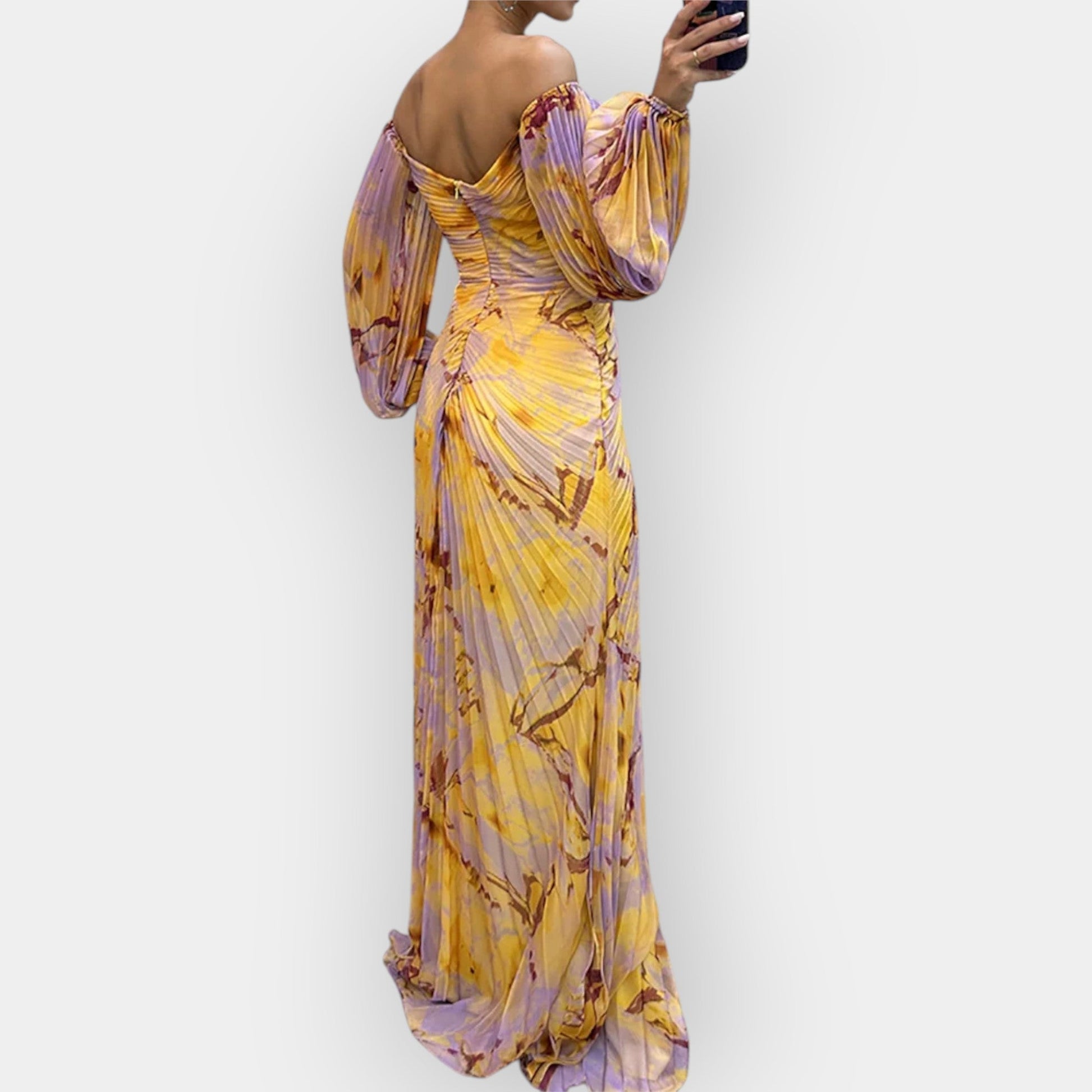 Vestido Aireoso con Abertura