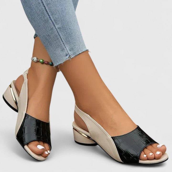 Maria | Sandalias elegantes de cuero para mujer