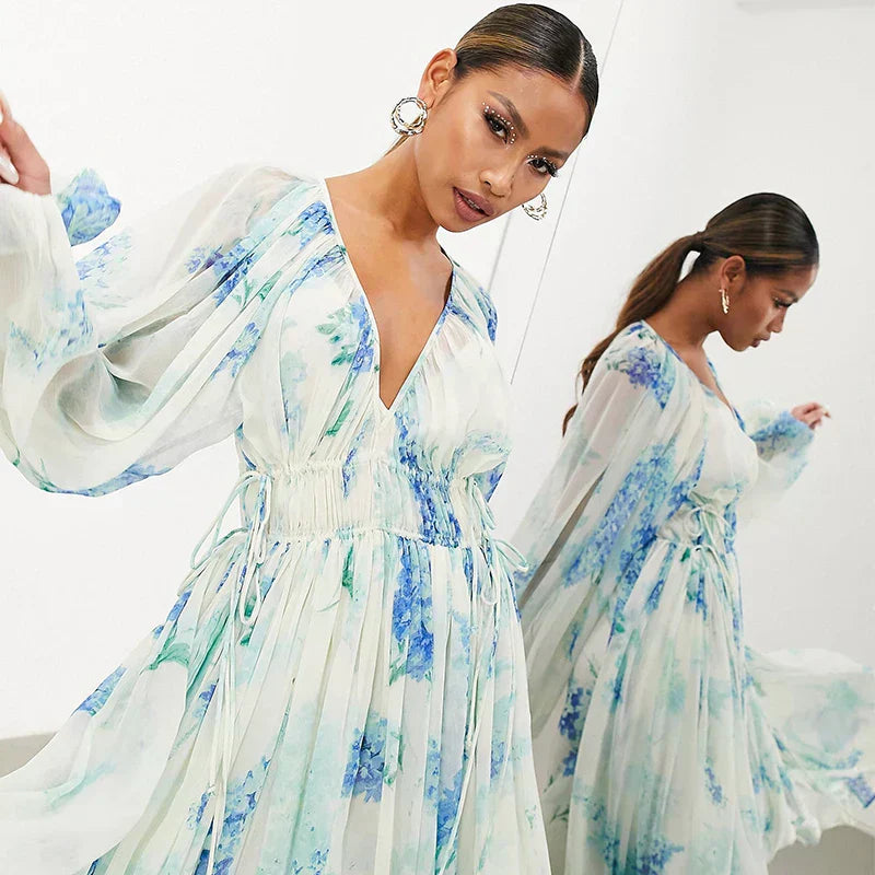 Selene – Vestido Floral Liviano