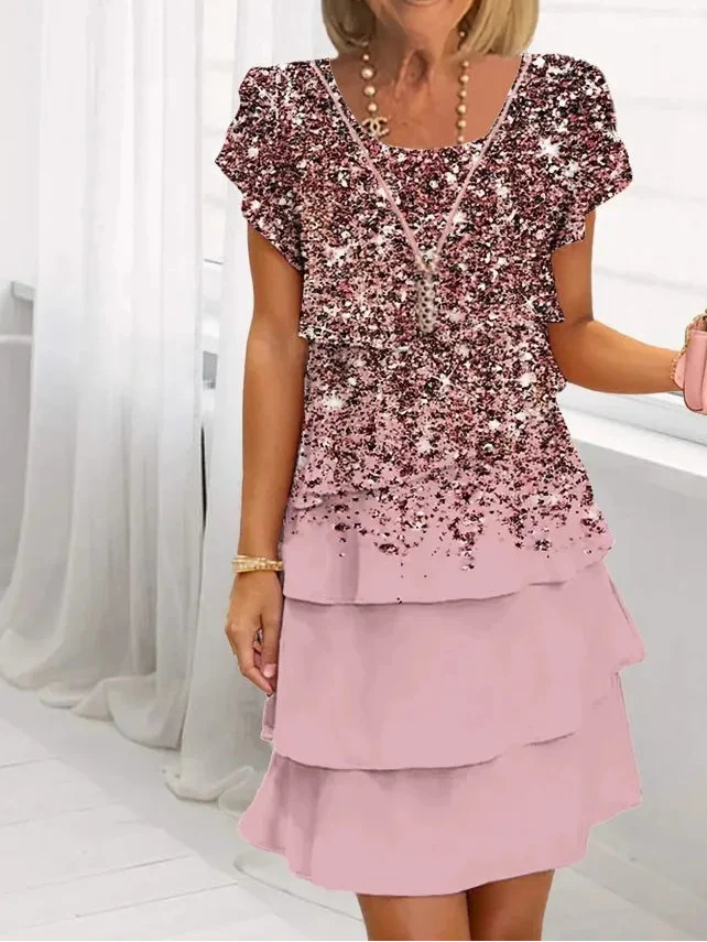 Gabriella™ - Elegante vestido con volantes cómodos