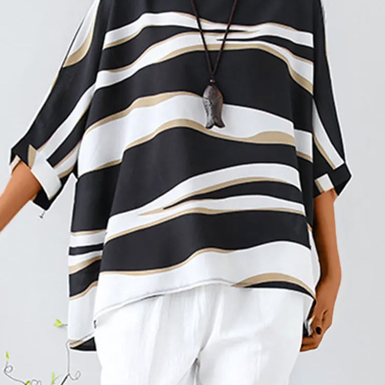 Paesyn – Blusa O Cuello Estilosa