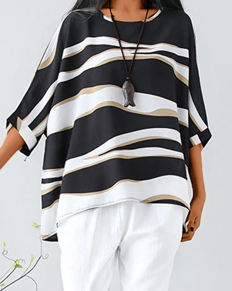 Paesyn – Blusa O Cuello Estilosa