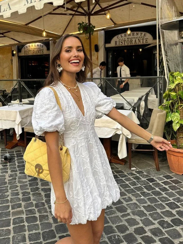 LÉNA - VESTIDO FLORAL DE TENDENCIA