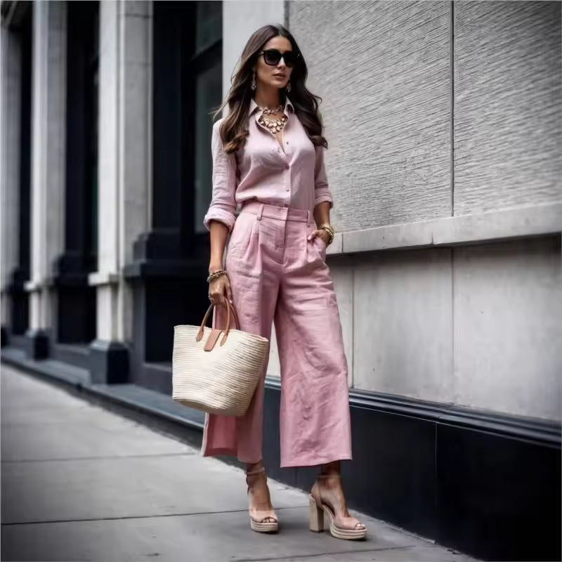 Noor™ || Conjunto casual con pantalón
